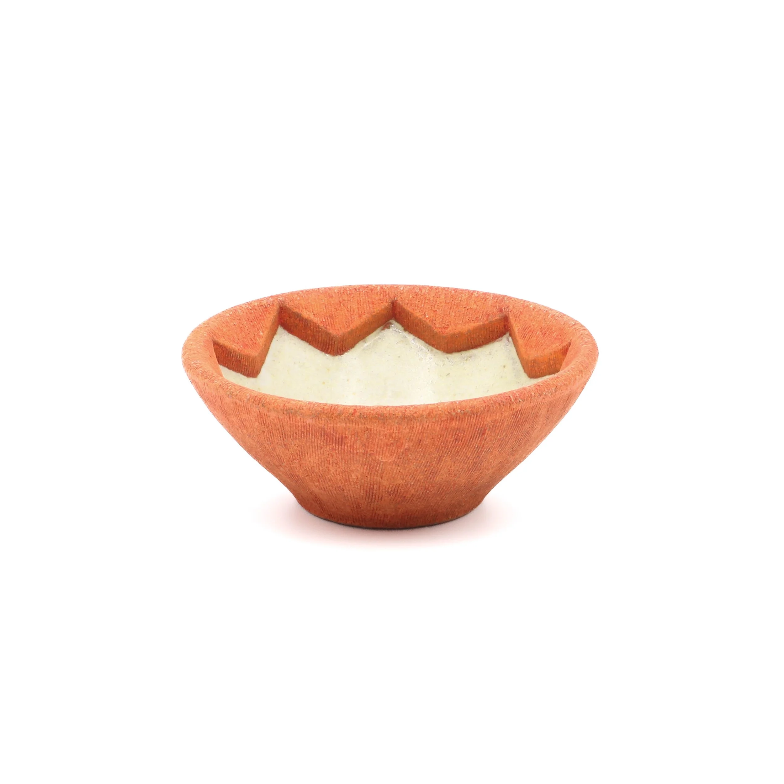 Mini Zigzag Bowl — neil celani ceramics